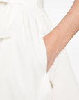 Woolrich Woolrich V-neck Cotton short dress