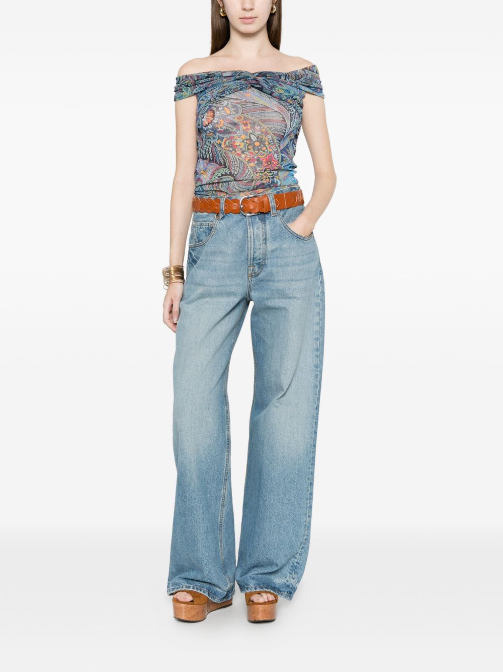 Etro Etro Printed top