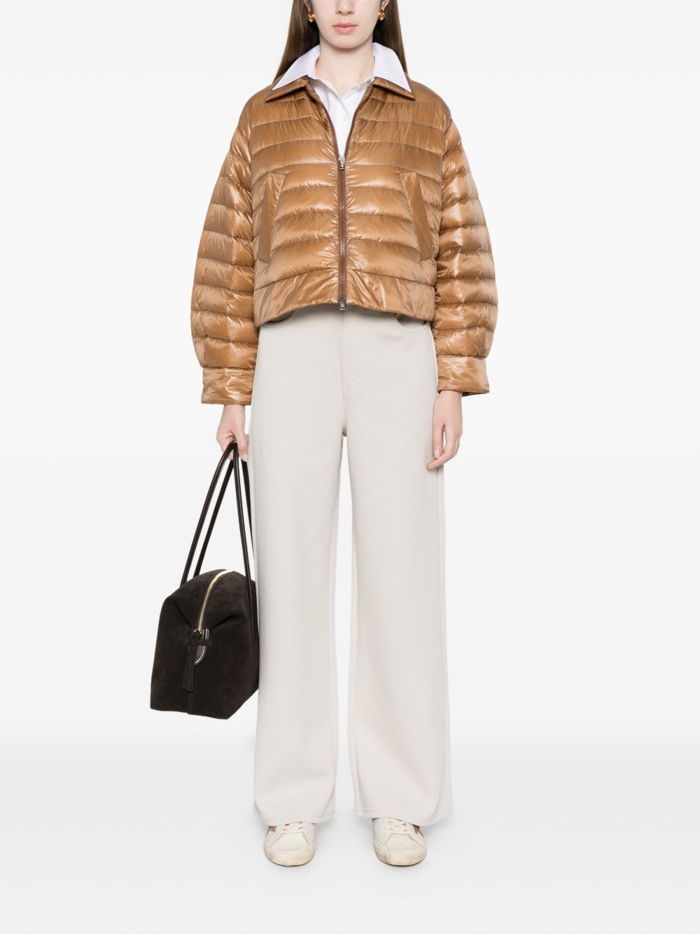 HERNO Herno Nylon short down jacket