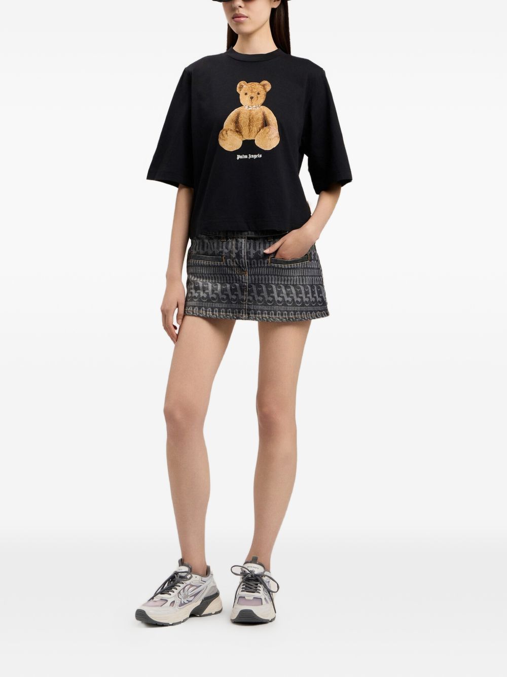 Palm Angels Palm Angels Bear cotton t-shirt