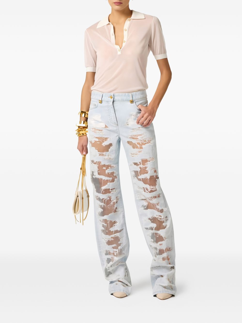 Elisabetta Franchi Elisabetta Franchi Denim cotton jeans