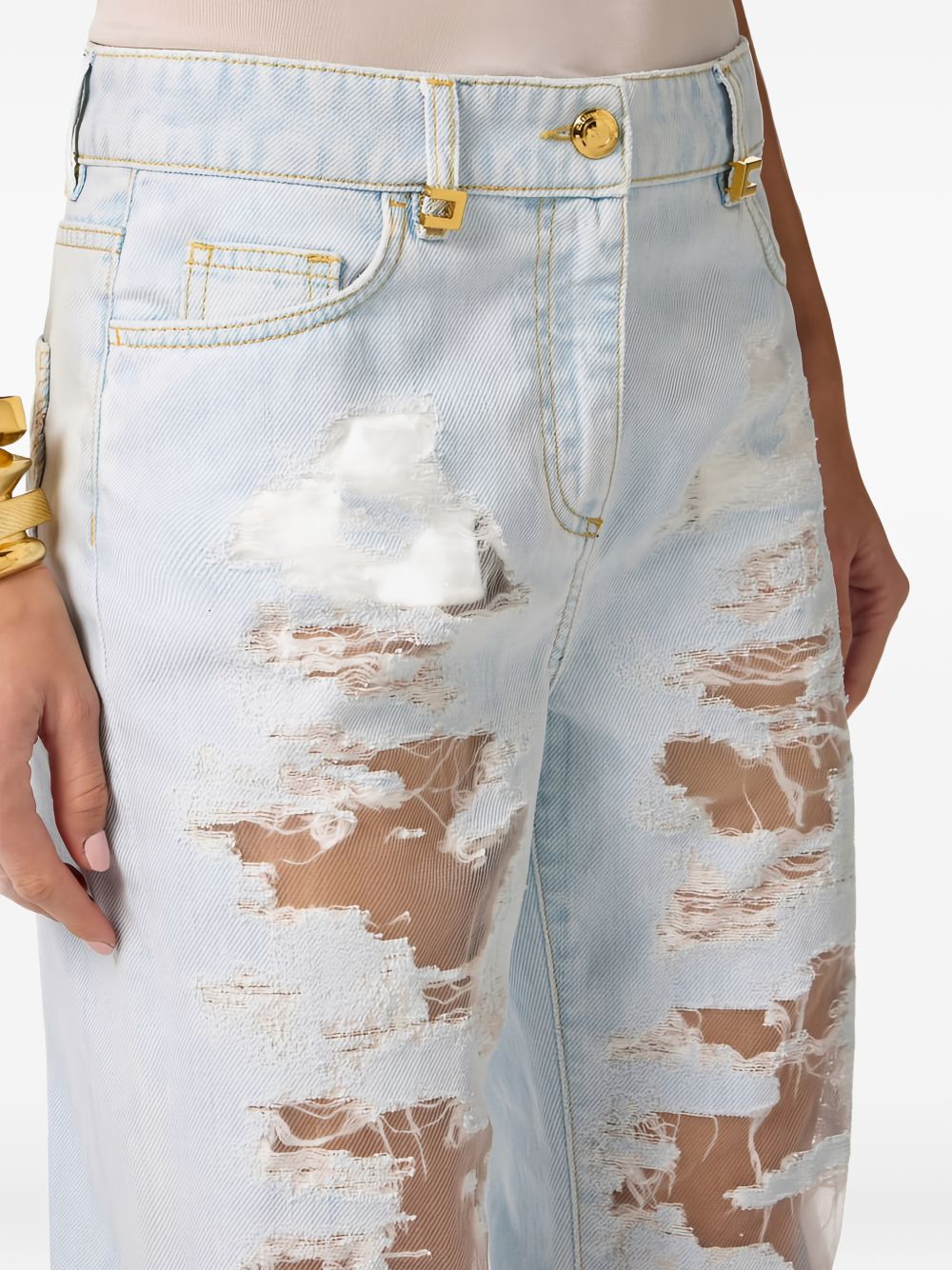 Elisabetta Franchi Elisabetta Franchi Denim cotton jeans