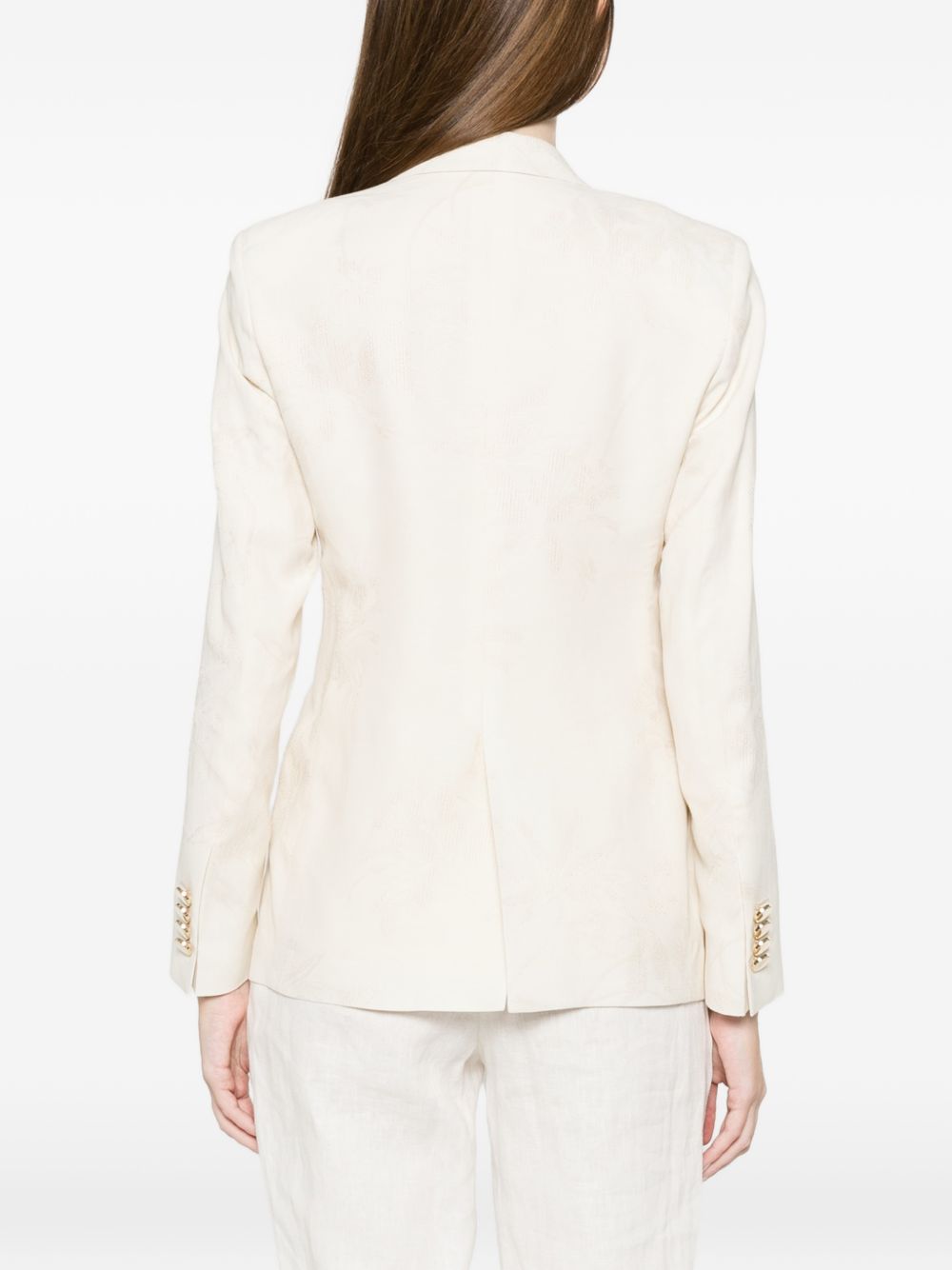 L.B.M. 1911 L.B.M. 1911 Linen blend double-breasted jacket