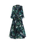 Samantha Sung Samantha Sung Aster cotton midi dress