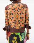 Versace Versace Printed silk shirt