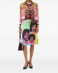 Versace Versace IT Printed silk cardigan