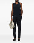 Fabiana Filippi Fabiana Filippi Wool drawstring trousers
