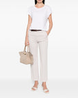Via Masini 80 Via Masini 80 Cotton straight-leg trousers