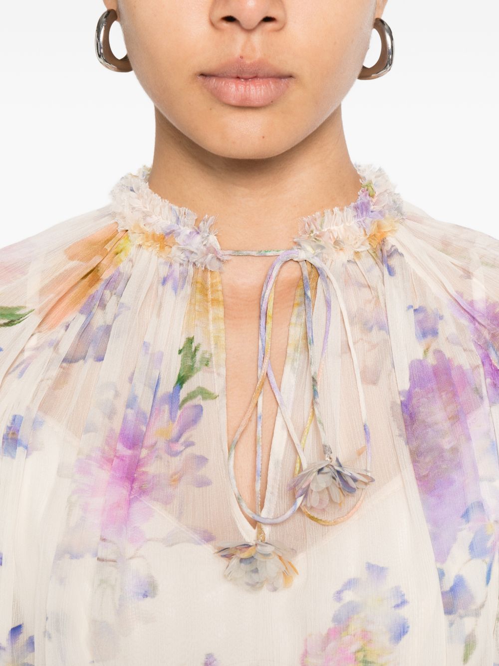 Zimmermann Zimmermann Luna printed blouse