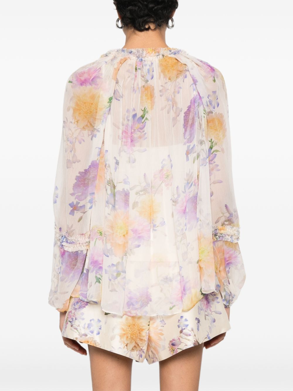 Zimmermann Zimmermann Luna printed blouse