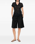 Fabiana Filippi Fabiana Filippi V-neck short sleeves Embellished v-necked top