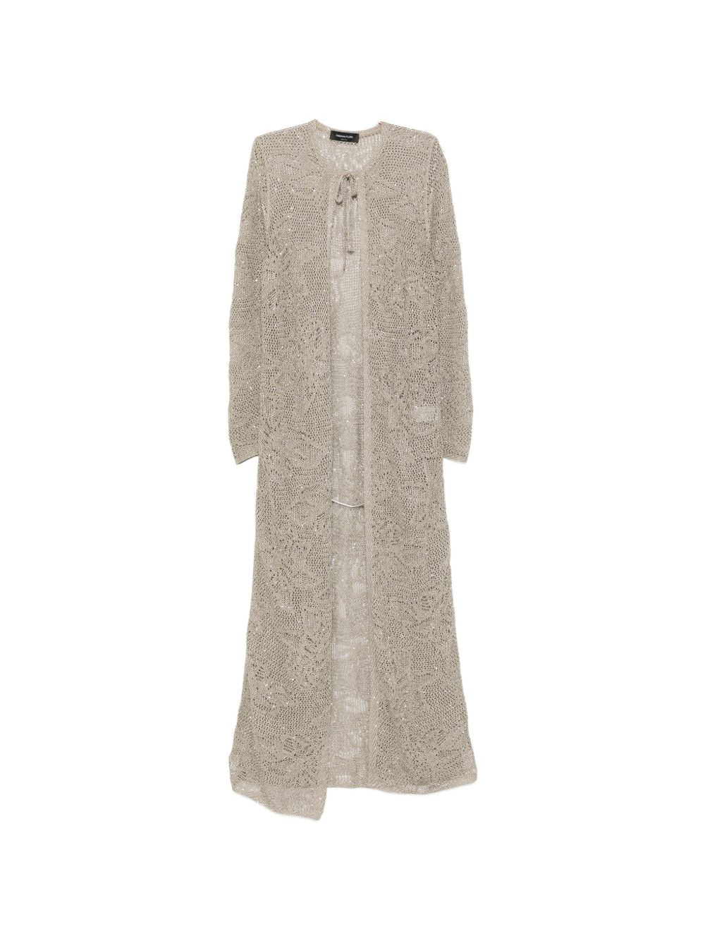 Fabiana Filippi Fabiana Filippi Tie-detail long cardigan