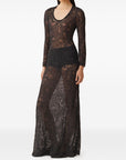 Fabiana Filippi Fabiana Filippi Lace long dress
