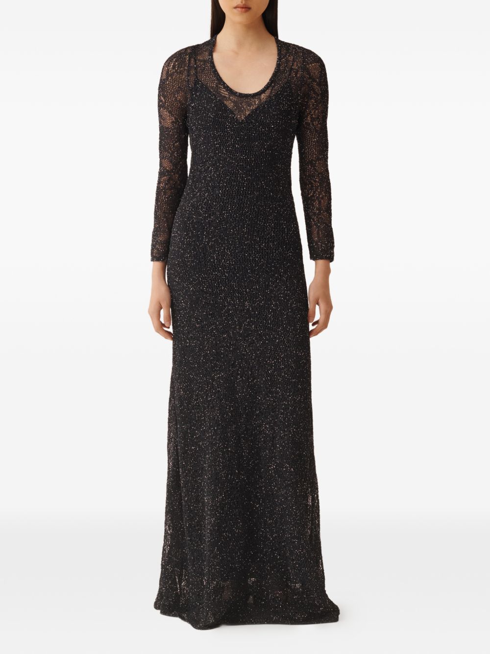 Fabiana Filippi Fabiana Filippi Lace long dress