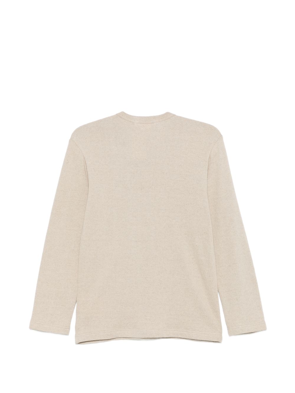Comme Des Garcons Comme Des Garcons Comme Des GarÃ§ons Linen and cotton blend t-shirt