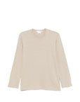 Comme Des Garcons Comme Des Garcons Comme Des GarÃ§ons Linen and cotton blend t-shirt