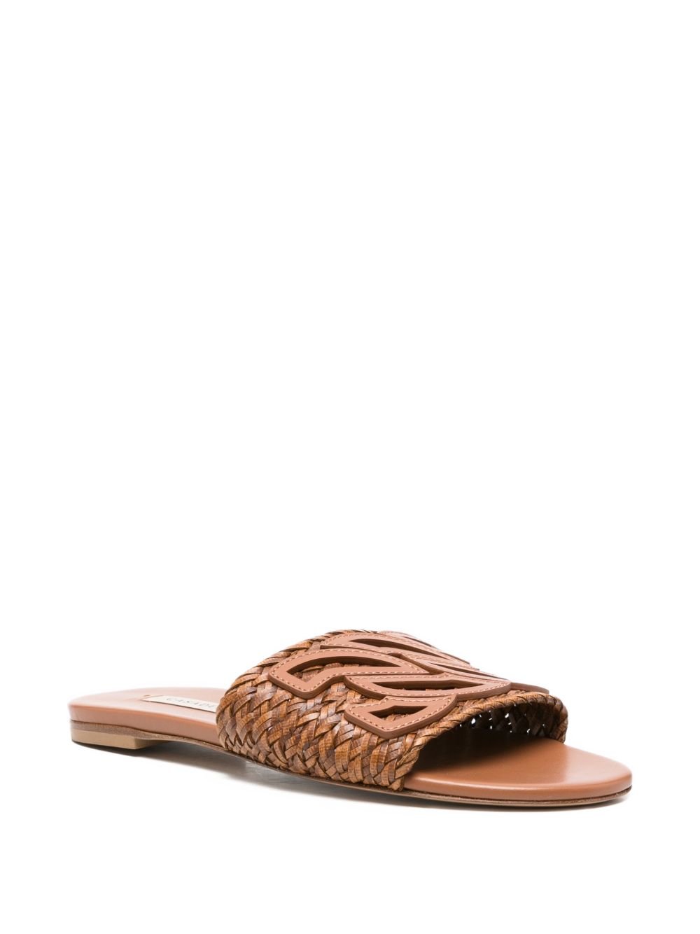 Casadei Casadei Leather flat sandals