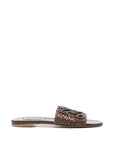 Casadei Casadei Leather flat sandals