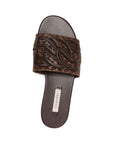Casadei Casadei Leather flat sandals