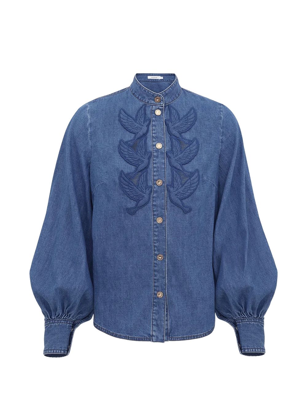 Zimmermann Zimmermann Denim applique shirt