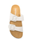 Woolrich Woolrich Two Bands leather sandals