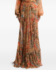 Etro Etro Printed long skirt