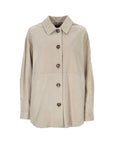 Peuterey Peuterey Lya suede leather jacket