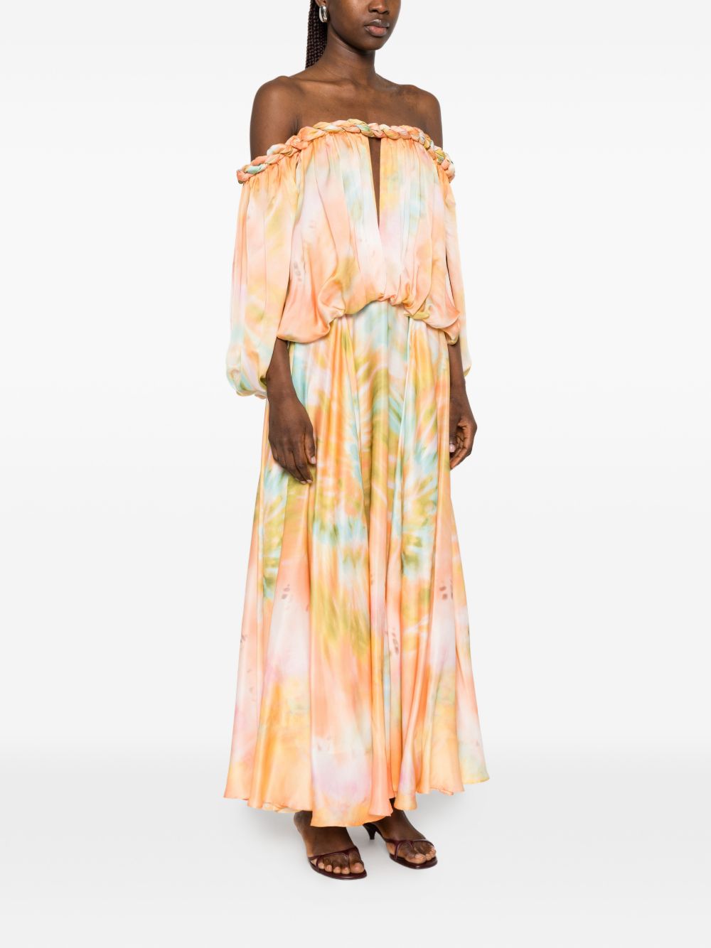 Zimmermann Zimmermann Luna silk maxi dress
