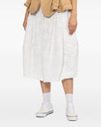 Comme Des Garcons Comme Des Garcons Comme Des GarÃ§ons Cotton midi skirt