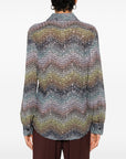 Missoni Missoni Zig zag print shirt