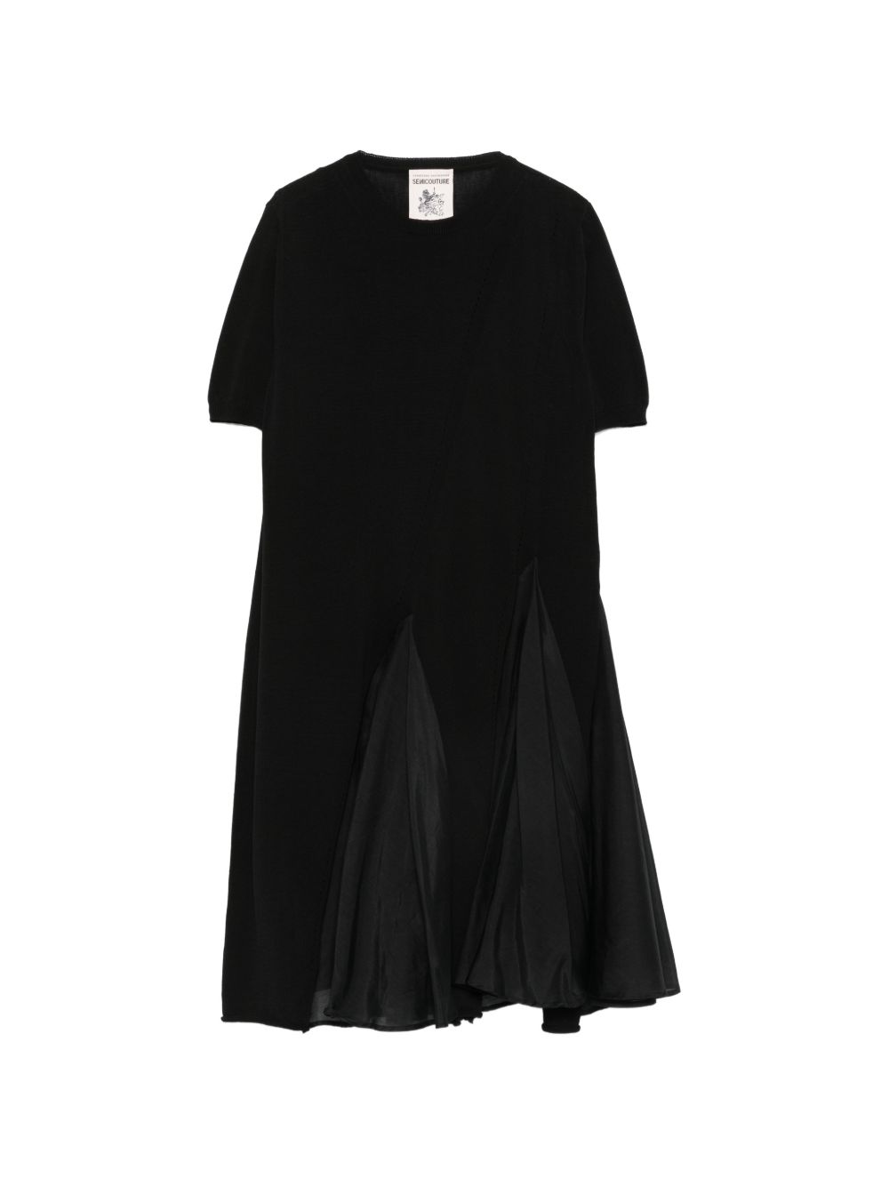 Semicouture Semicouture Blondie cotton and silk dress