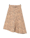 Ganni Ganni A-line silhouette Printed cotton skirt