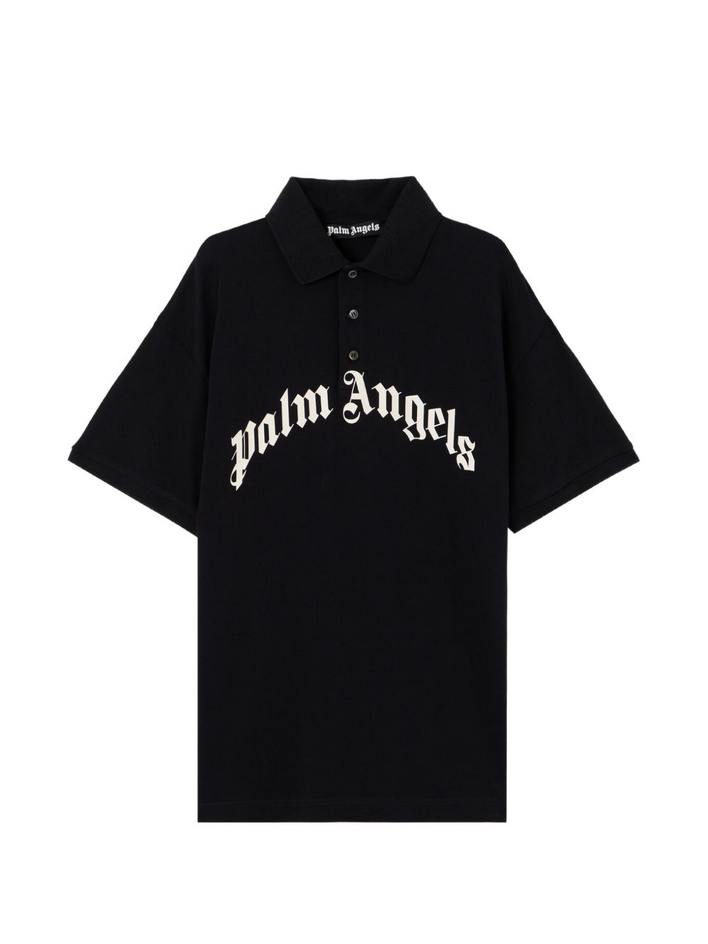 Palm Angels Palm Angels Logo Cotton Polo Shirt