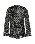 Junya Watanabe Junya Watanabe Polka-Dot Ruffled Jacket