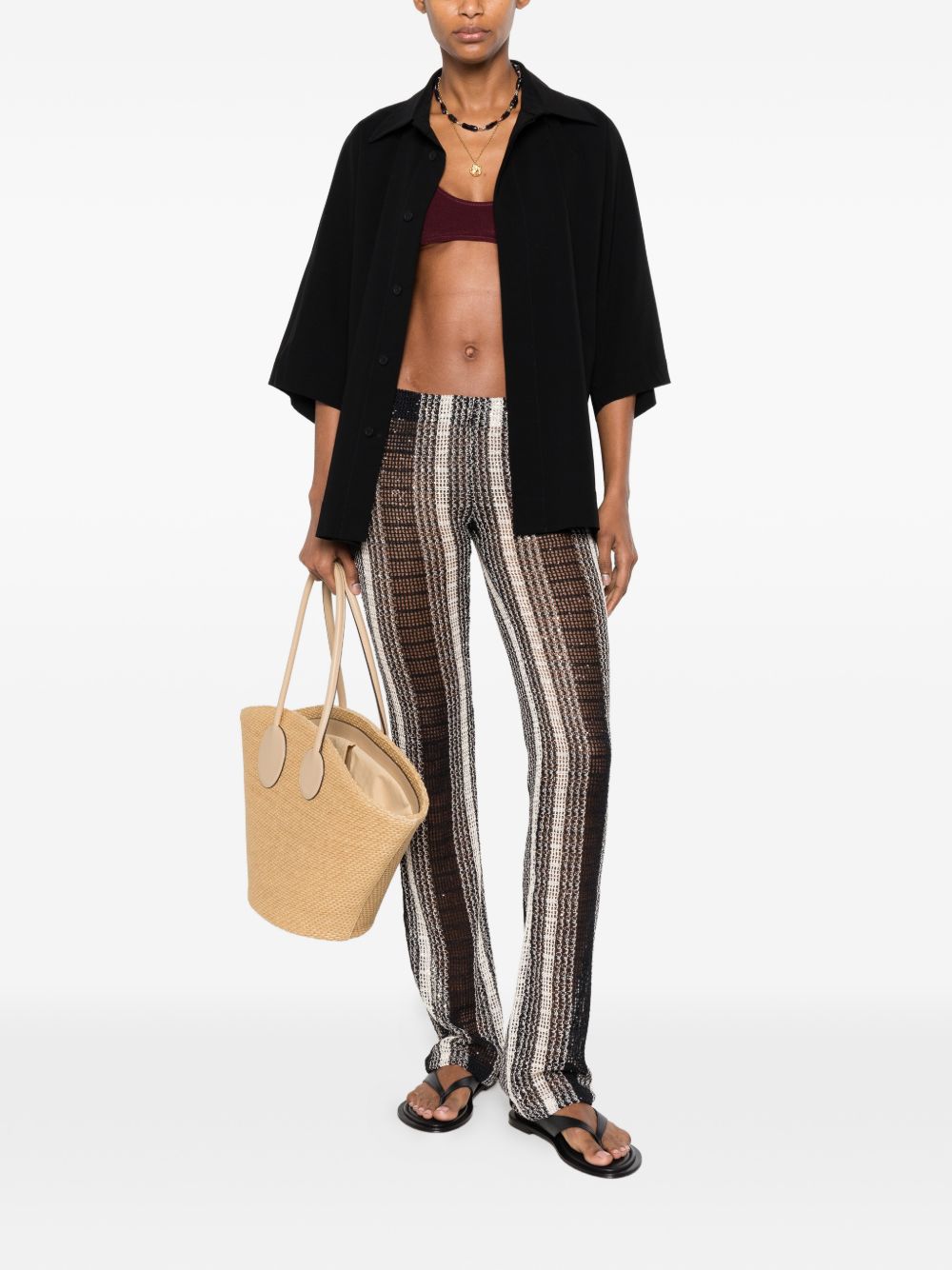 Missoni Beachwear MISSONI BEACHWEAR Trousers Black