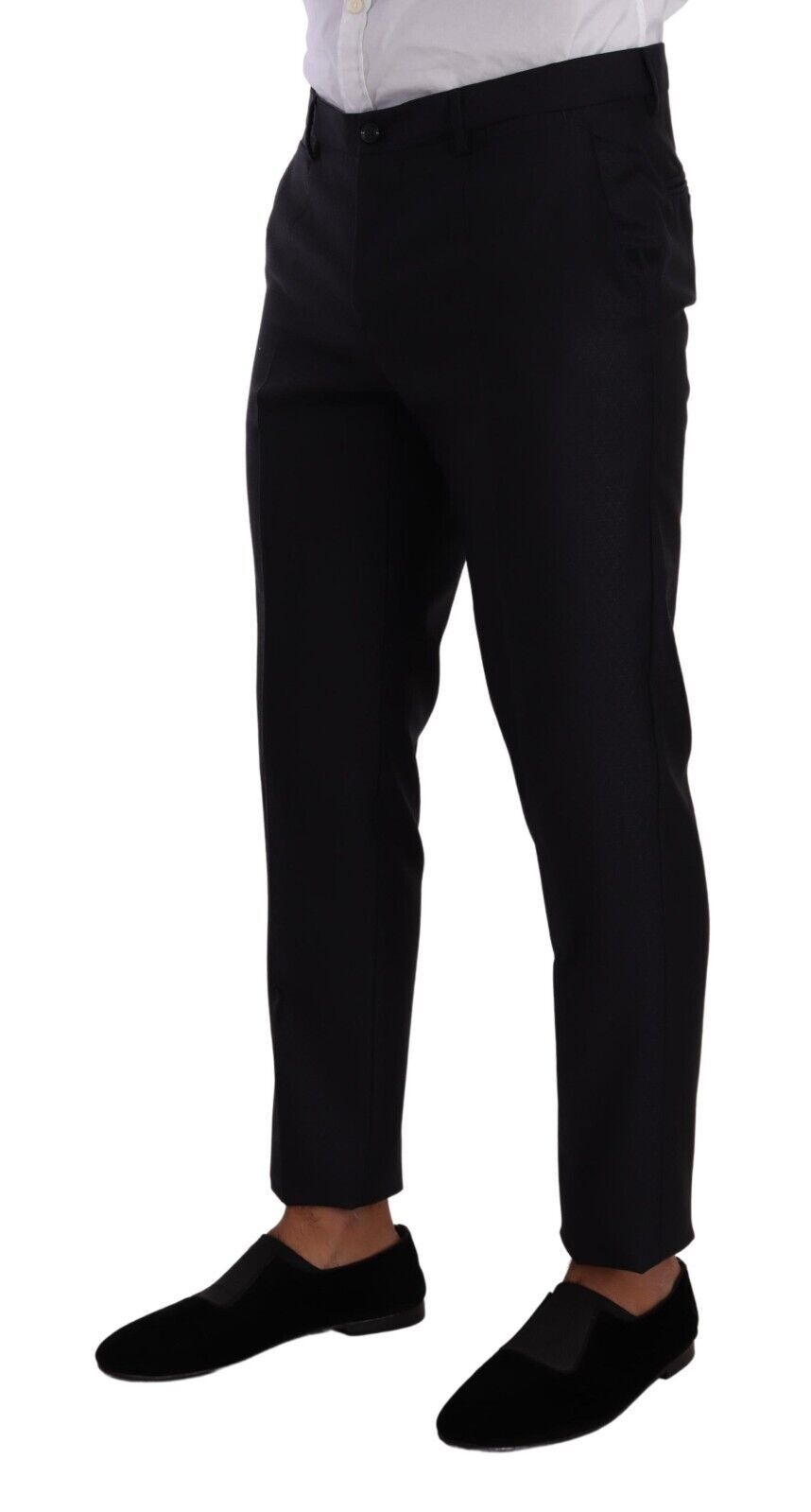 Dolce &amp; Gabbana Elegant Slim Fit Wool Silk Cashmere Men&#39;s Suit