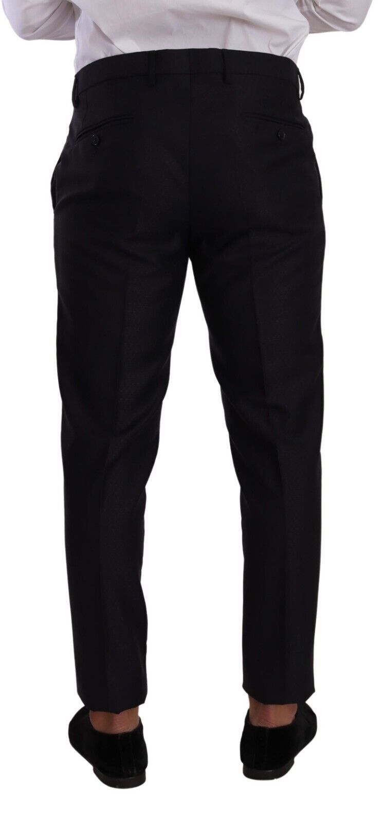 Dolce &amp; Gabbana Elegant Slim Fit Wool Silk Cashmere Men&#39;s Suit