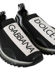 Dolce & Gabbana Dapper Black Casual Sport Sneakers