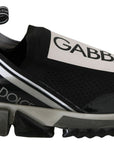 Dolce & Gabbana Dapper Black Casual Sport Sneakers