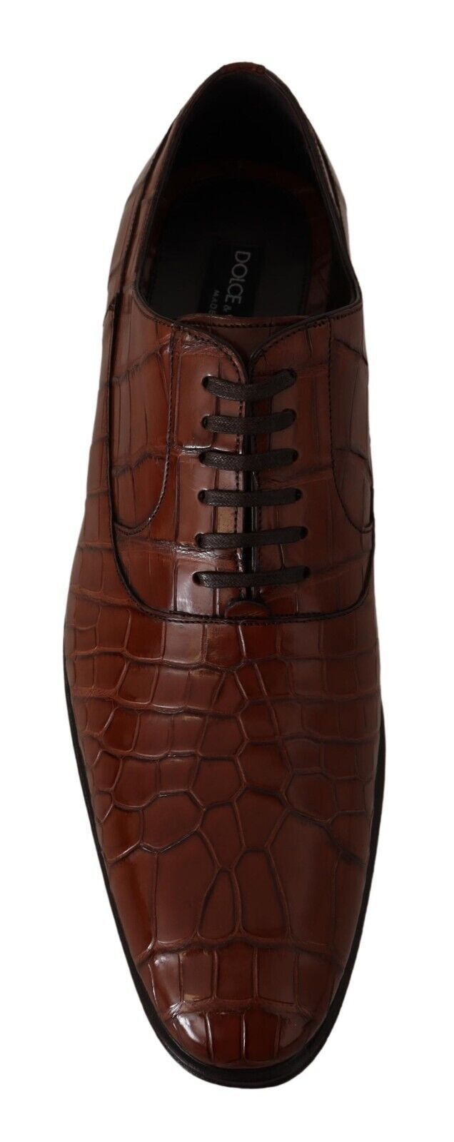Dolce &amp; Gabbana Elegant Exotic Crocodile Leather Formal Shoes