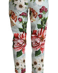 Dolce & Gabbana Elevate Your Chic with Floral Tapered Pants