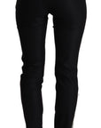 Dolce & Gabbana Elegant High Waisted Slim Fit Trousers