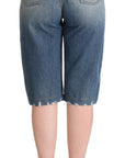Dolce & Gabbana High-Waisted Italian Cropped Denim Jeans