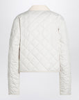 Moncler Moncler Chitre quilted ivory jacket