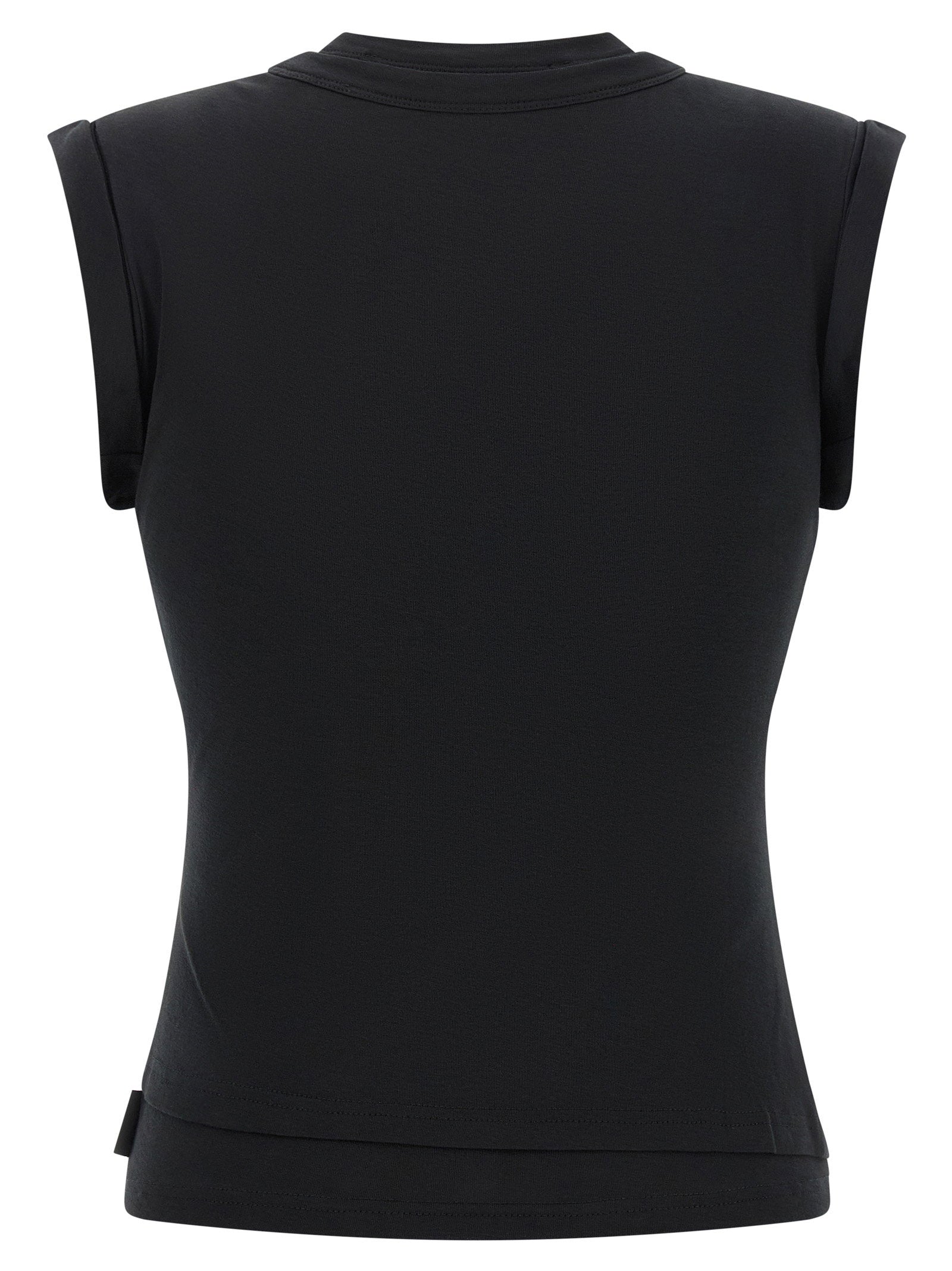 Alexander Wang Alexander Wang Twisted Bust Layered Tank Top
