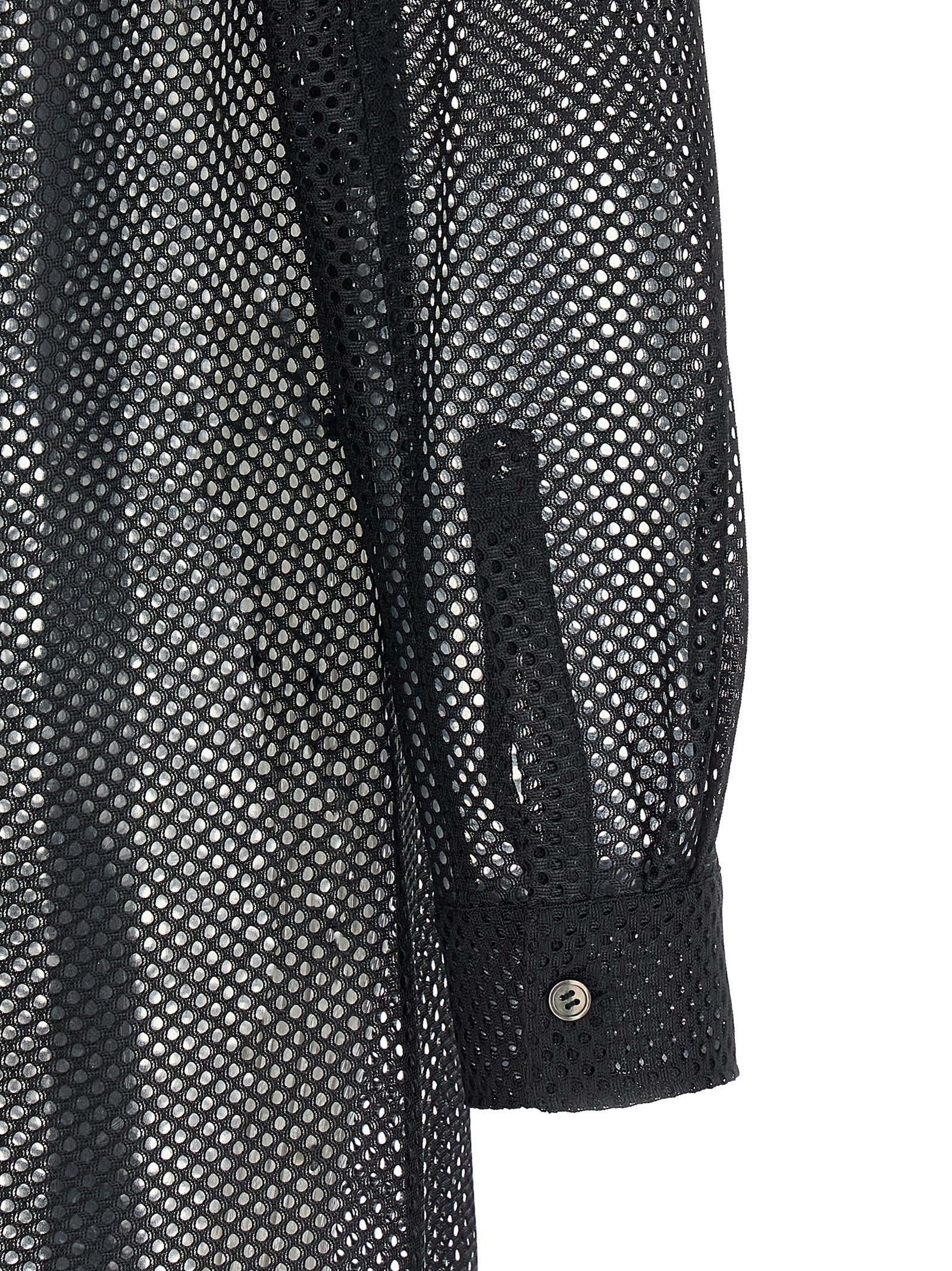 Comme Des Garcons Black Comme Des Garcons Black Mesh Shirt