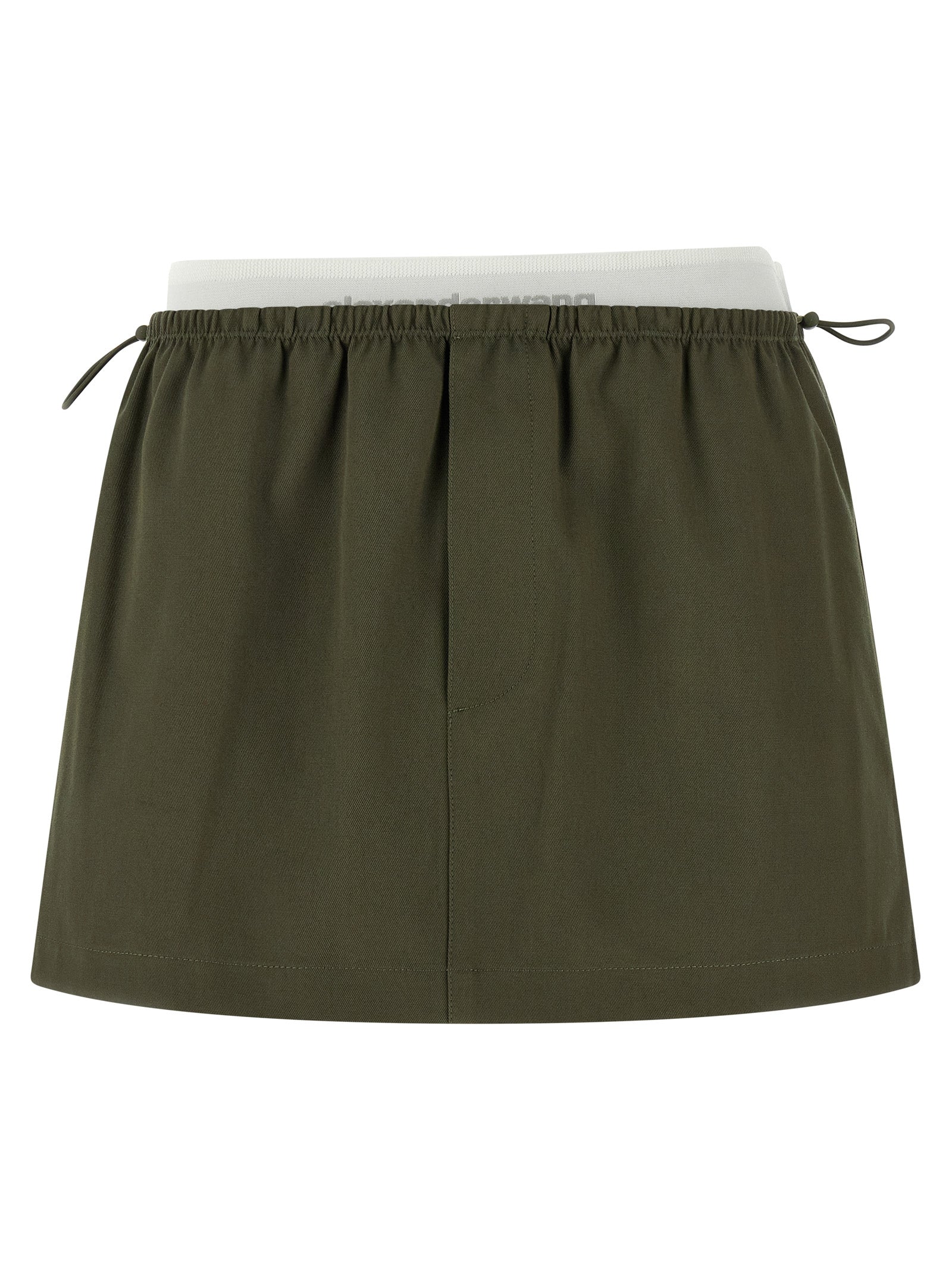 Alexander Wang Alexander Wang Double Layer Waist Skirt