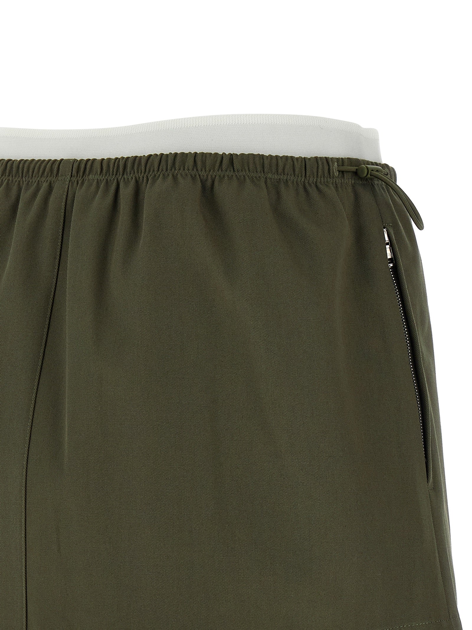 Alexander Wang Alexander Wang Double Layer Waist Skirt