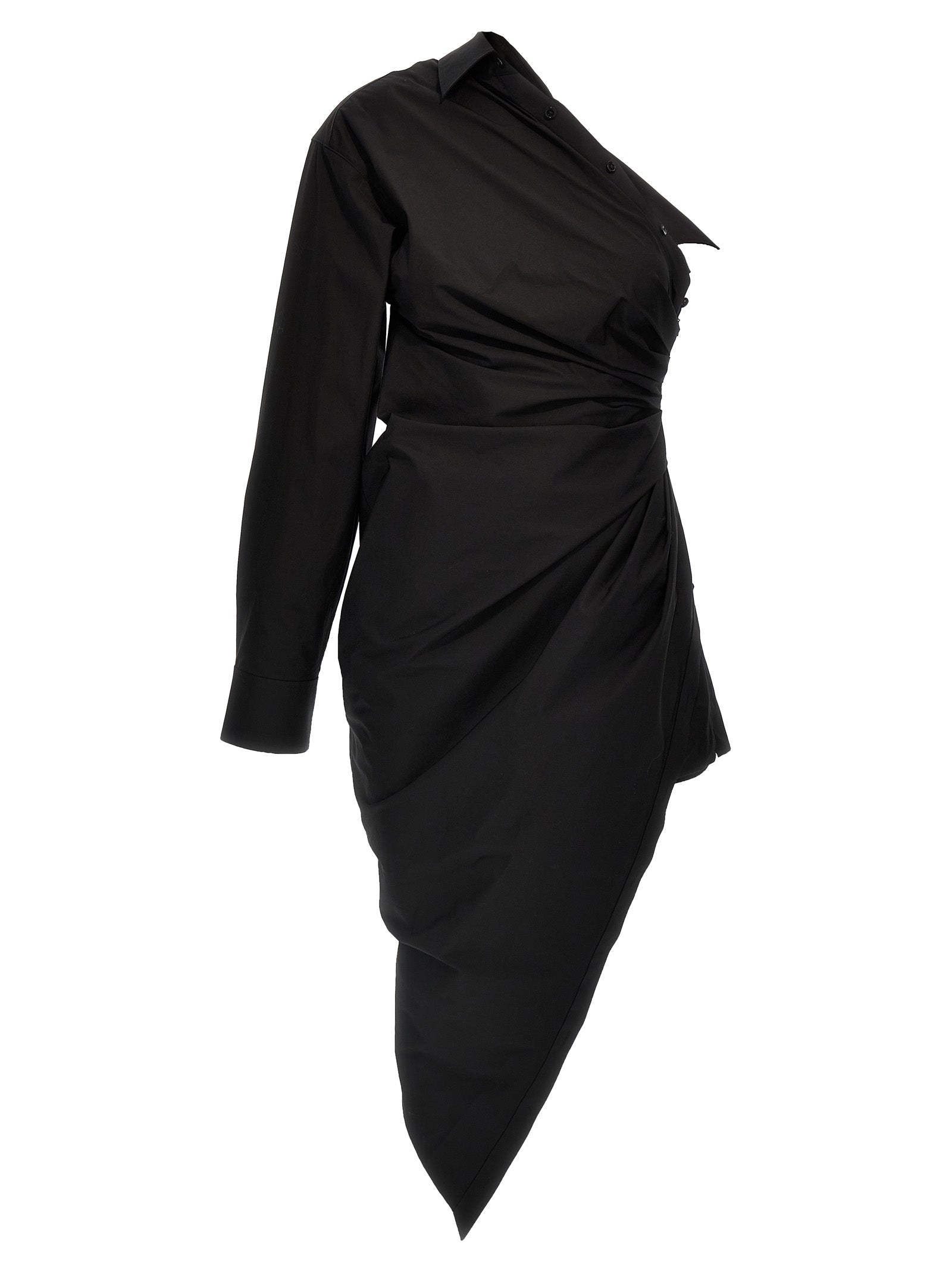 Alexander Wang Alexander Wang Asymmetrical Shirt Dress