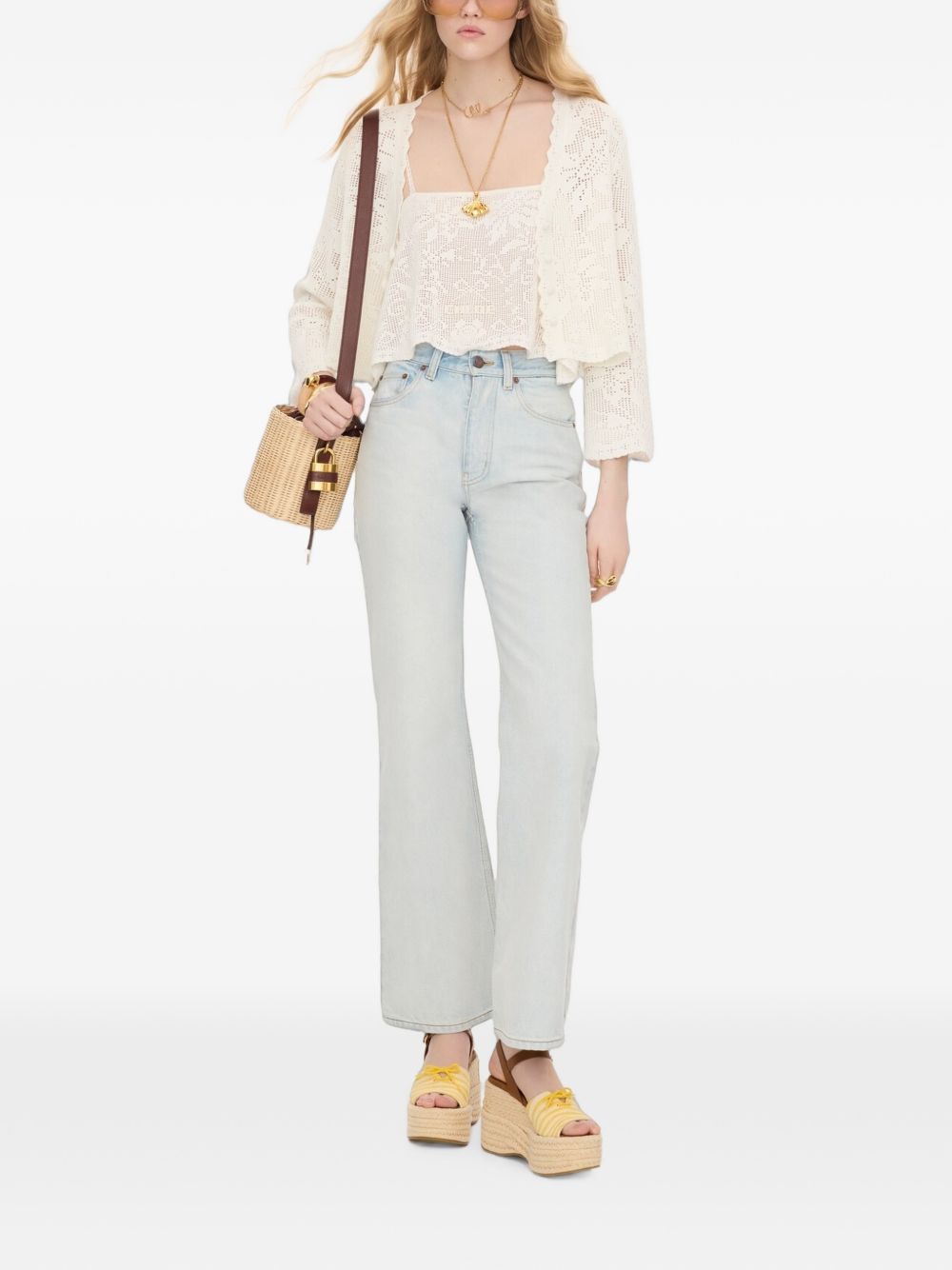 Chloé Chloé Chloè Top WHITE